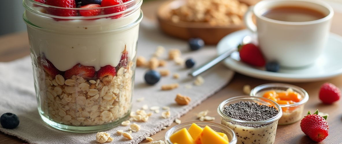 Overnight Breakfast Oats: A Quick and Healthy Start to Your Day
