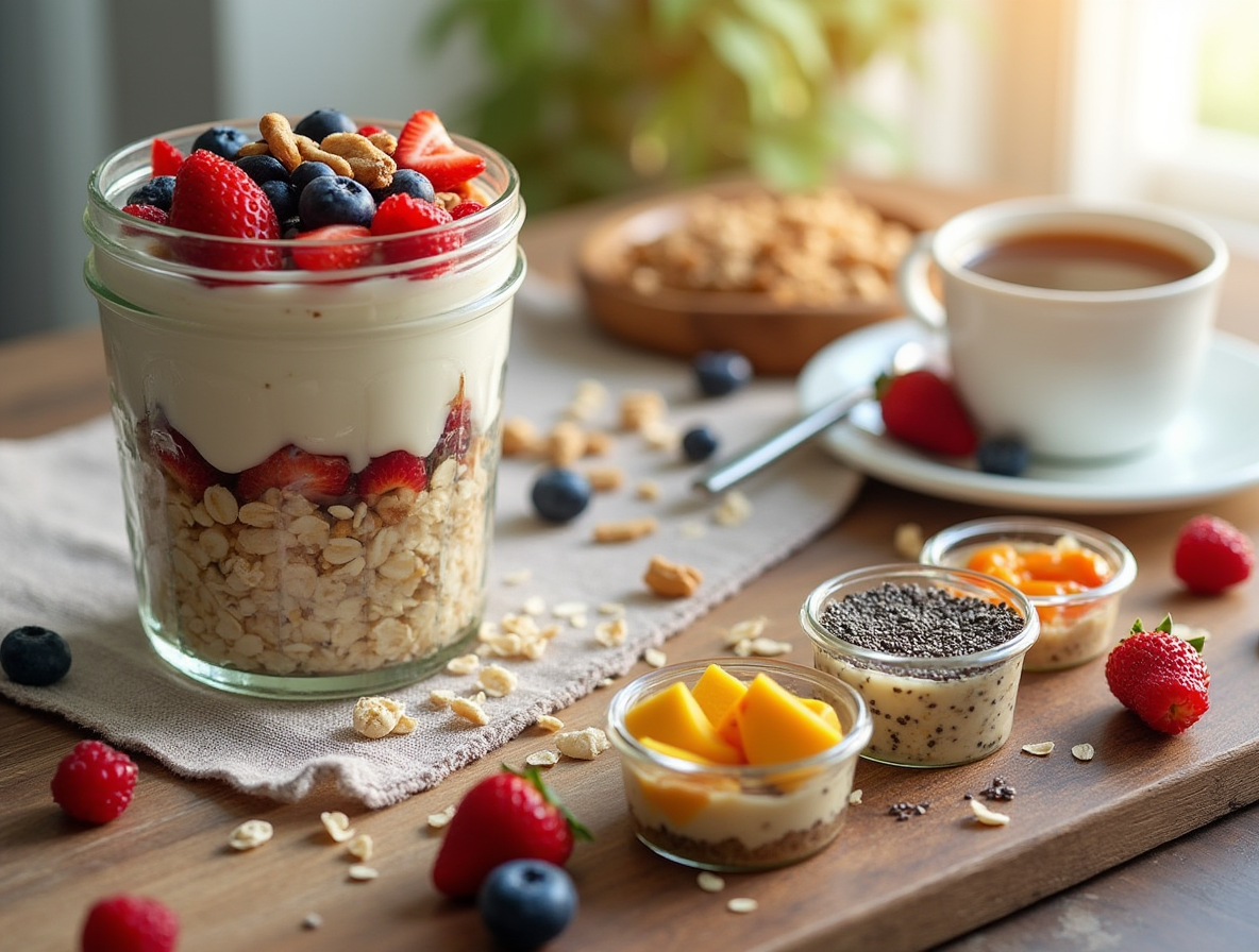 Overnight Breakfast Oats: A Quick and Healthy Start to Your Day
