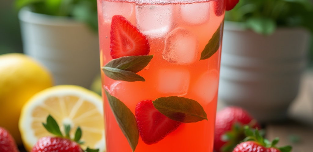 Refreshing and Flavorful: Strawberry Basil Lemonade Recipe