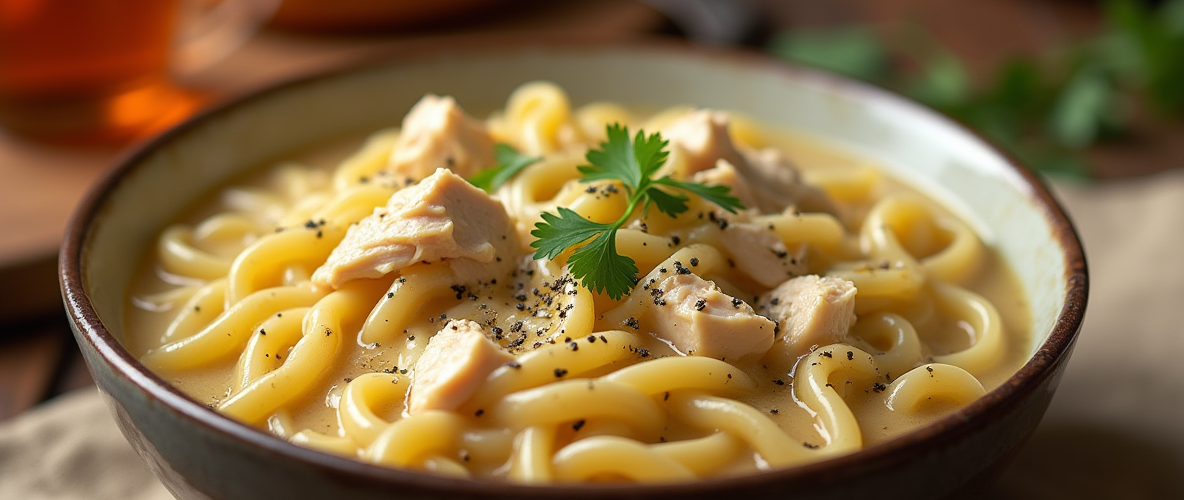 Creamy Chicken Noodle Soup with Rotisserie Chicken: The Ultimate Comfort Food