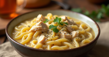 Creamy Chicken Noodle Soup with Rotisserie Chicken: The Ultimate Comfort Food