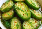 Crispy Spicy Dill Pickles – A Flavorful Homemade Recipe You’ll Love