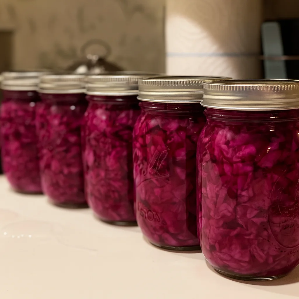 Red Cabbage Slaw – A Colorful, Crunchy, and Flavorful Side Dish
