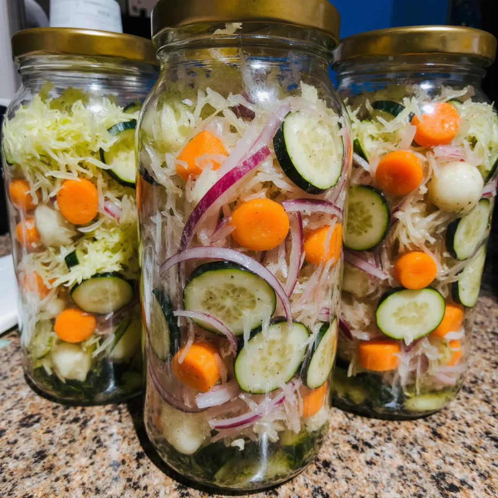 Vegetable Salad Canning Recipe – Fresh Flavors Preserved for Every Season