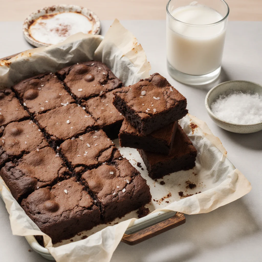 Easy Sourdough Brownie Recipe: Deep, Fudgy, and Delightfully Tangy