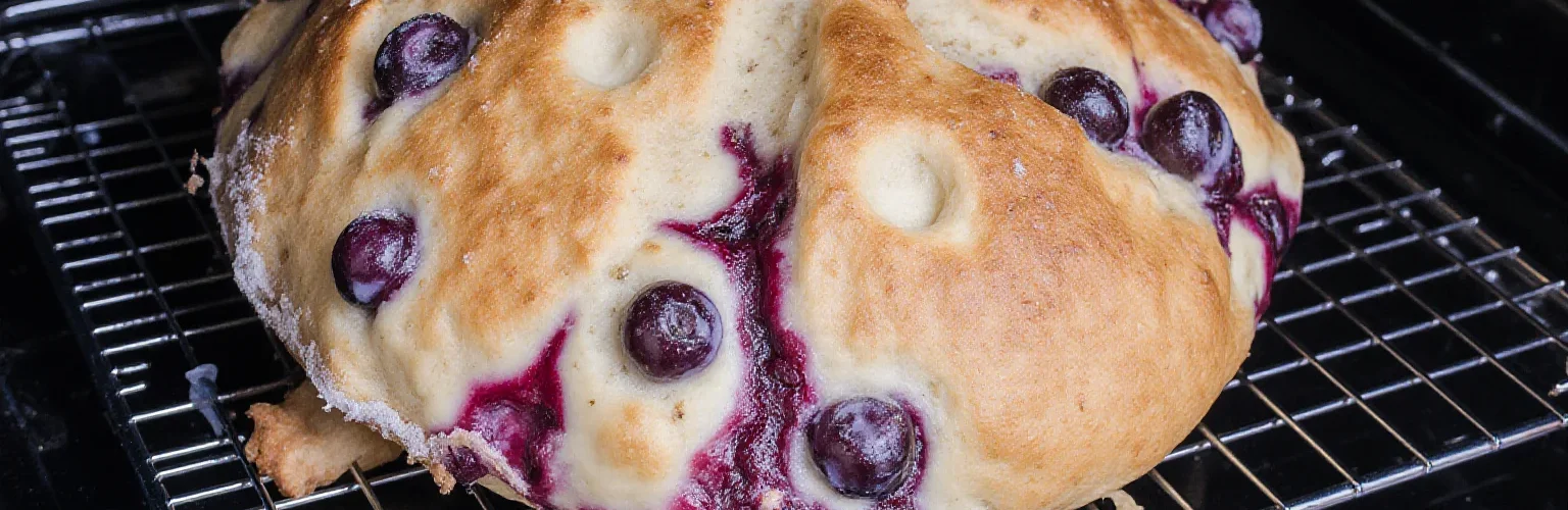 Sourdough Blueberry and Cream Cheese Loaf: Tangy, Sweet, and Irresistibly Moist